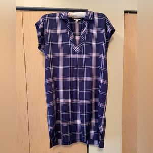 EUC plaid dress by Soft Joie